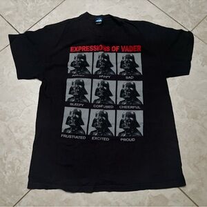 Star Wars Black Cotton T-Shirt